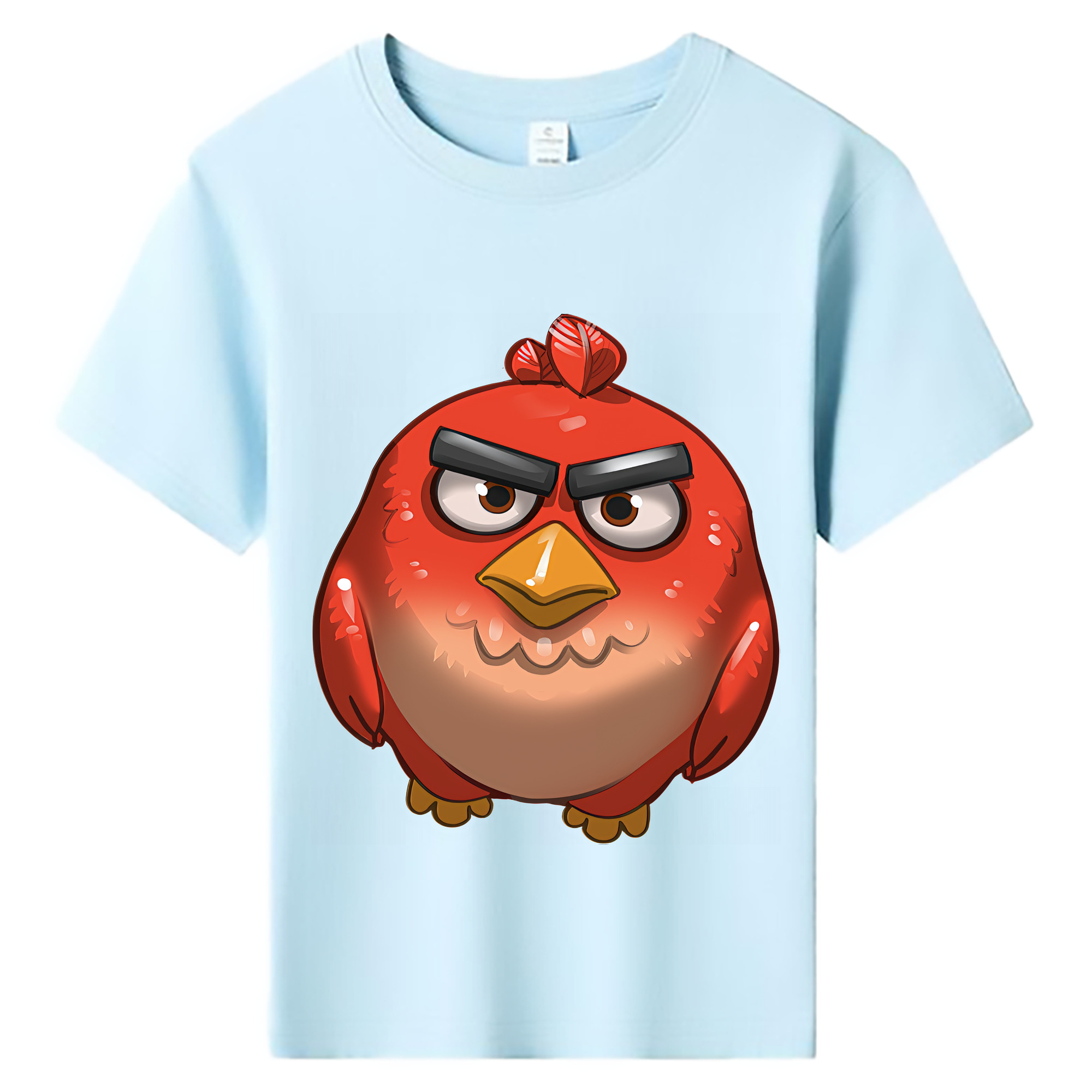 （画像用） Angry Birds アングリーバード 綿100％キッズTシャツ（フロントプリント）